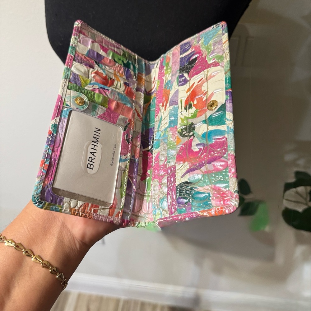 Brahmin Ady Wallet in the Daylily Melbourne colorway new π - Picture 2 of 7